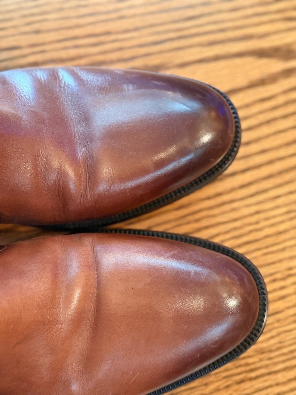 Robert Graham Men's Tooled Leather Brown Boot - Picture 4 of 8